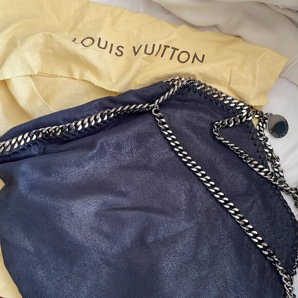 Stella Mccartney Falabella Fold-Over Tote Bag in Black - Picture 7 of 11